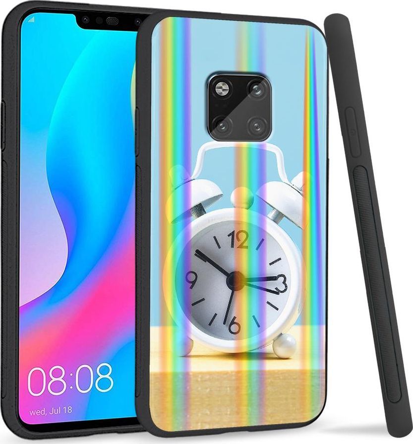 Super Fashion Etui Rainbow Series na Huawei Mate 20 Pro Czas wstawać 1