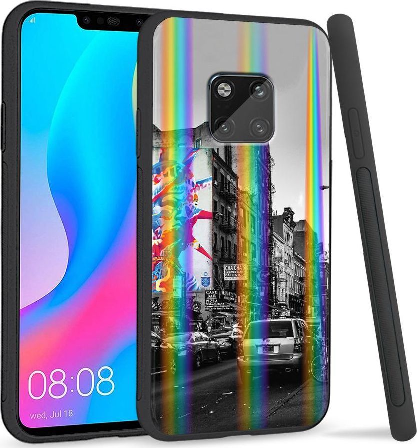 Super Fashion Etui Rainbow Series na Huawei Mate 20 Pro Miasto 1