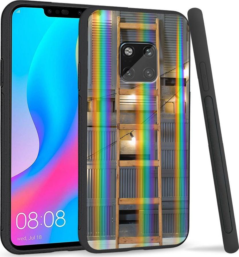 Super Fashion Etui Rainbow Series na Huawei Mate 20 Pro Drabina 1
