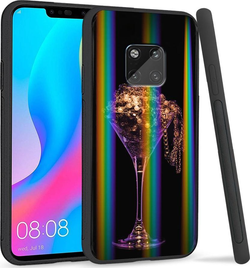 Super Fashion Etui Rainbow Series na Huawei Mate 20 Pro Złoto 1