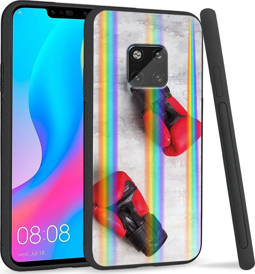 Super Fashion Etui Rainbow Series na Huawei Mate 20 Pro Nowe rękawice 1