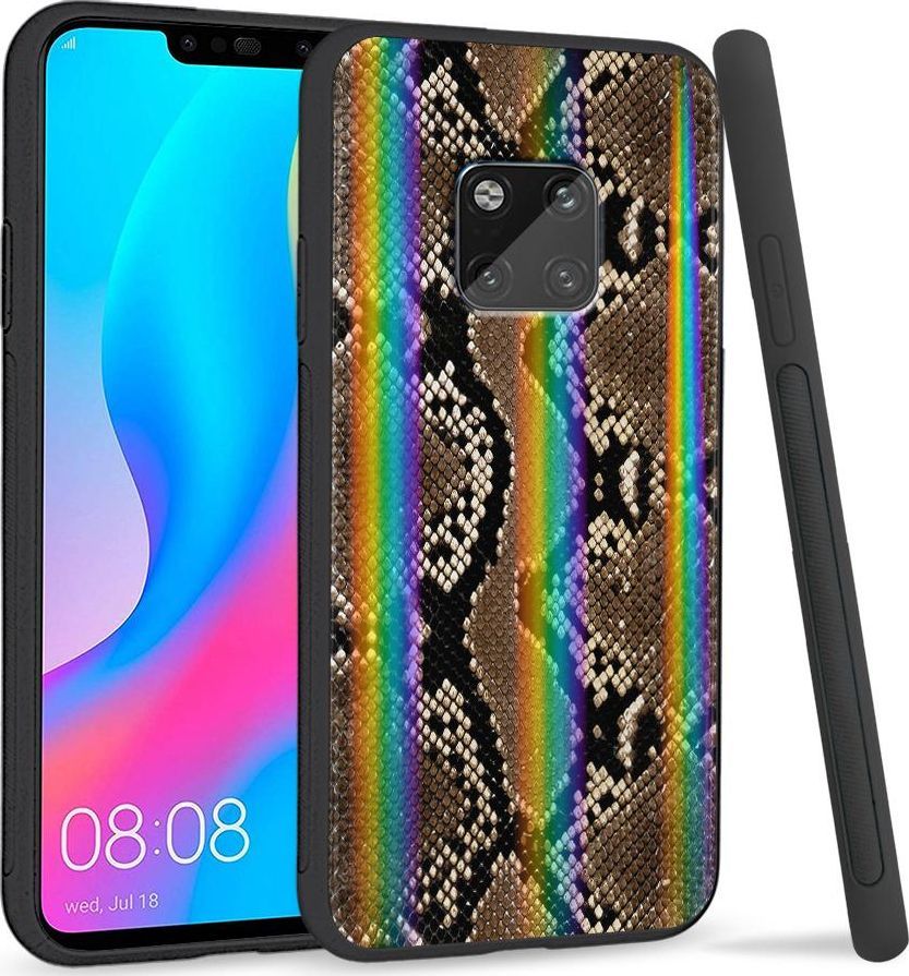 Super Fashion Etui Rainbow Series na Huawei Mate 20 Pro Snake's Skin 1