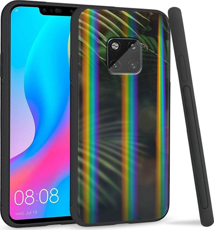 Super Fashion Etui Rainbow Series na Huawei Mate 20 Pro Plamy 1