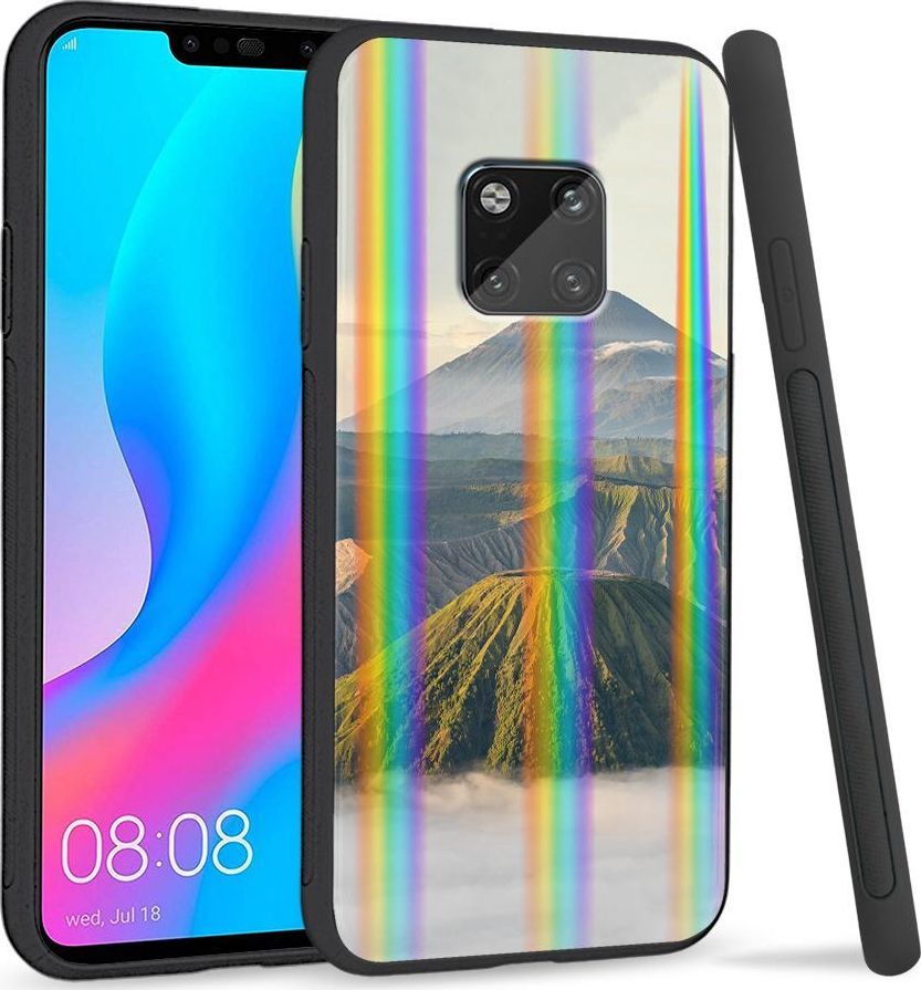 Super Fashion Etui Rainbow Series na Huawei Mate 20 Pro Wulkan 1