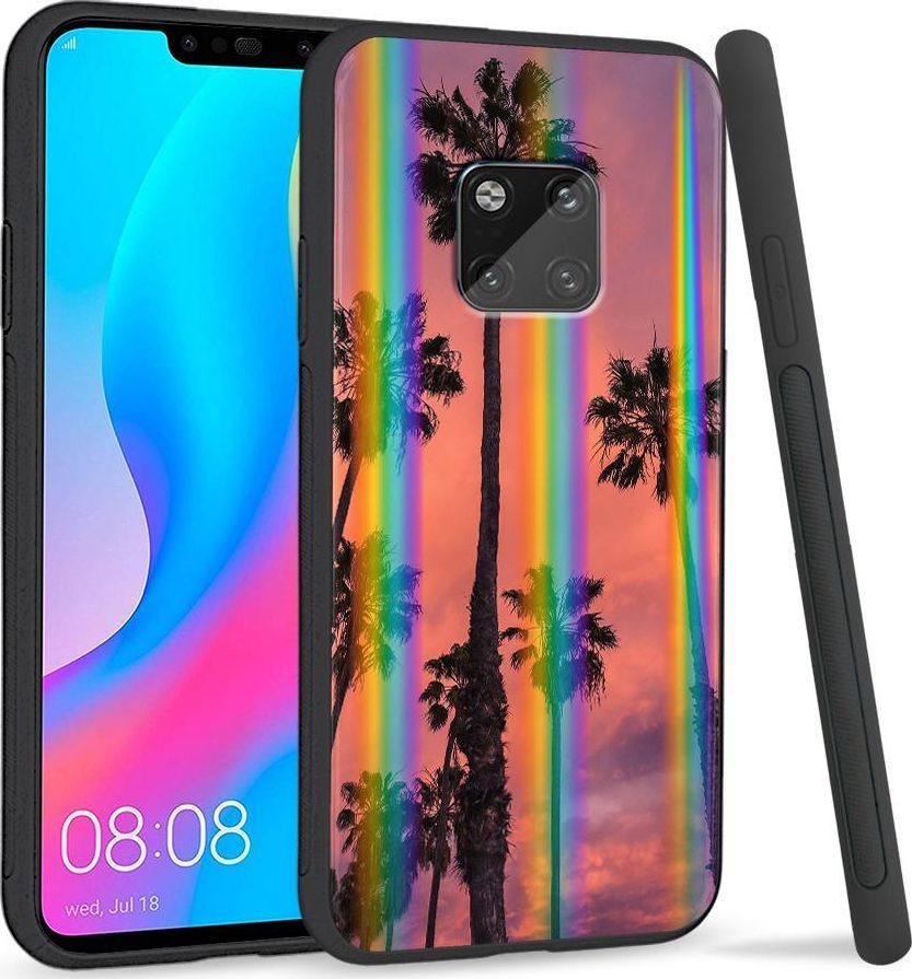 Super Fashion Etui Rainbow Series na Huawei Mate 20 Pro Palms 1