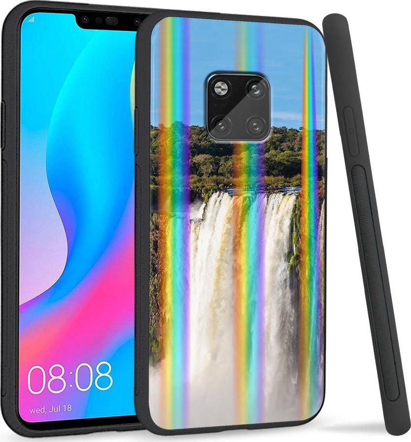 Super Fashion Etui Rainbow Series na Huawei Mate 20 Pro Wodospady 1