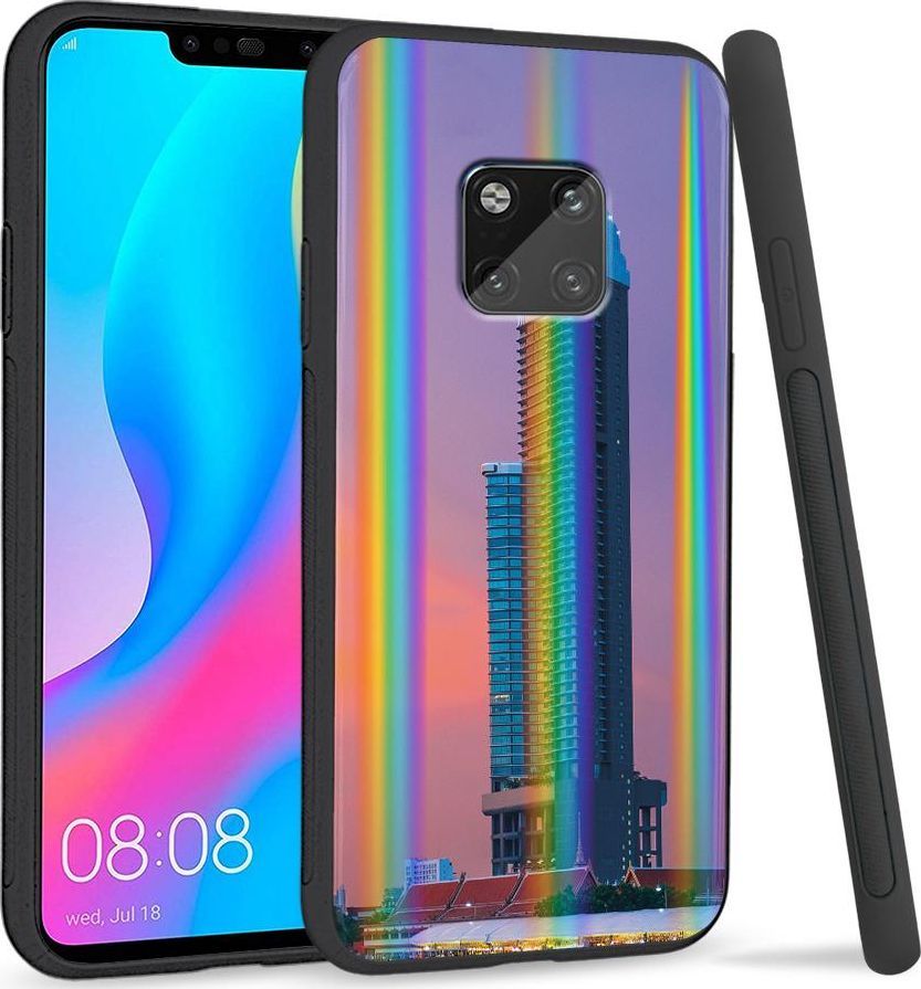 Super Fashion Etui Rainbow Series na Huawei Mate 20 Pro Wierzowiec 1