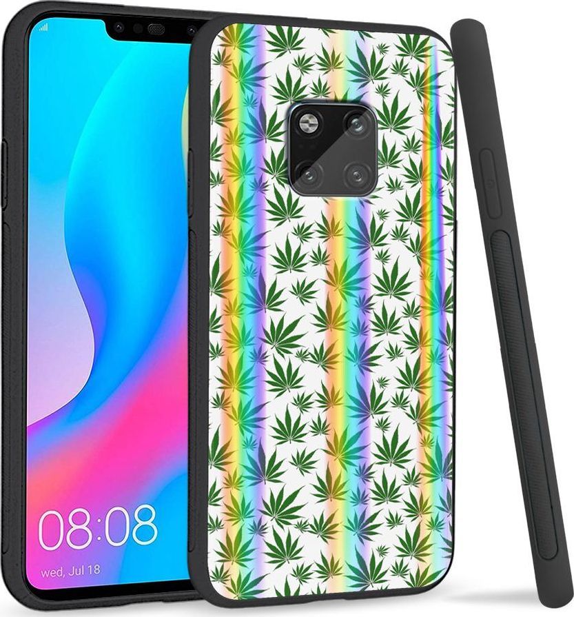 Super Fashion Etui Rainbow Series na Huawei Mate 20 Pro Listki 1