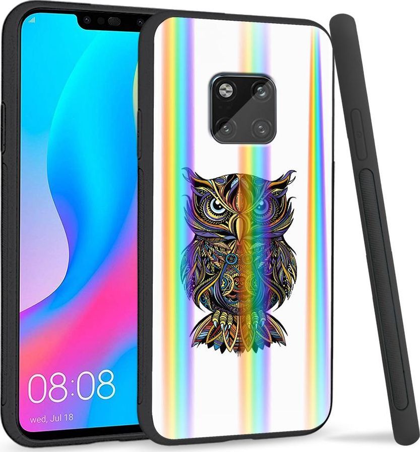 Super Fashion Etui Rainbow Series na Huawei Mate 20 Pro Sowa 1