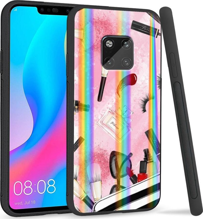 Super Fashion Etui Rainbow Series na Huawei Mate 20 Pro Make'up 1