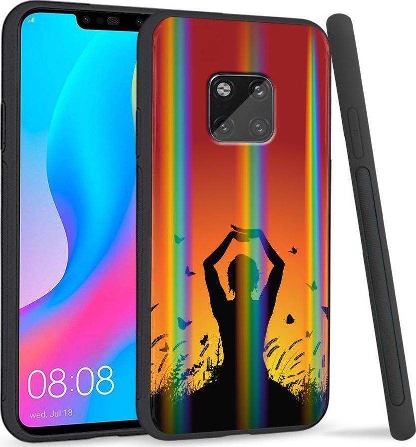 Super Fashion Etui Rainbow Series na Huawei Mate 20 Pro Joga 1