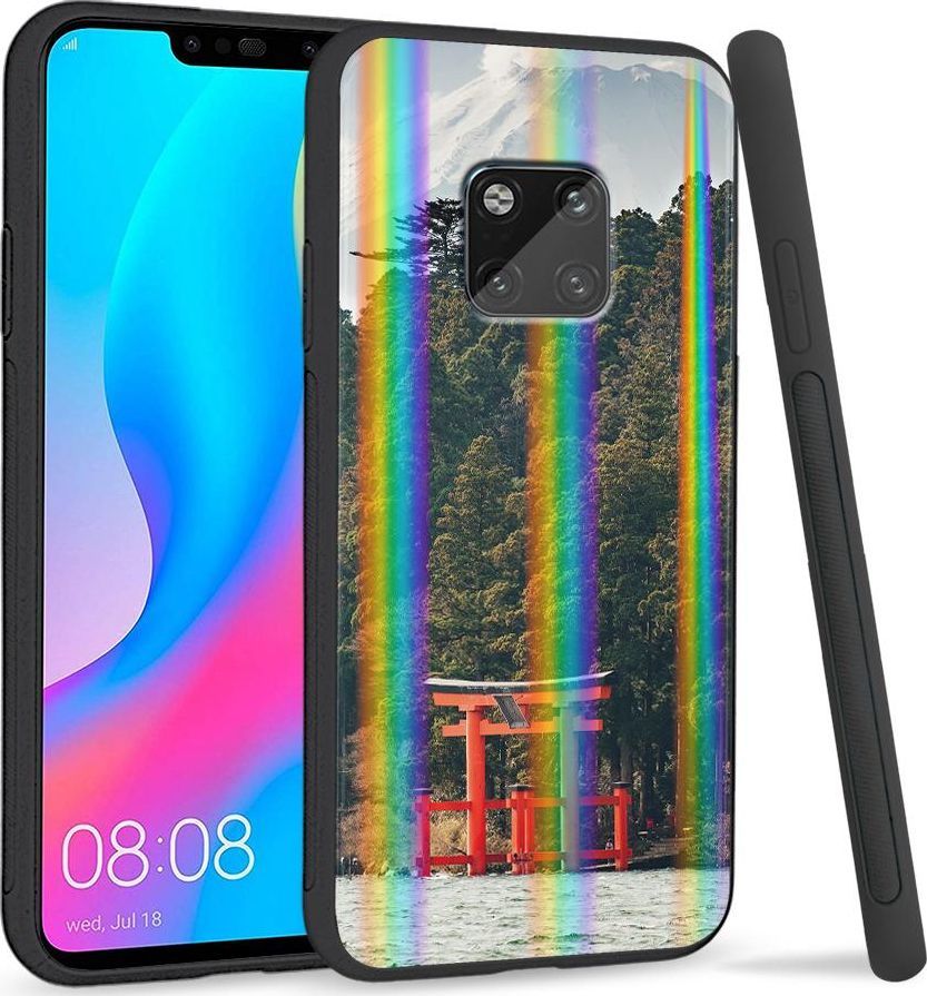 Super Fashion Etui Rainbow Series na Huawei Mate 20 Pro Leśna przystań 1