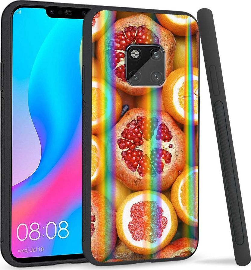 Super Fashion Etui Rainbow Series na Huawei Mate 20 Pro Fruits 1