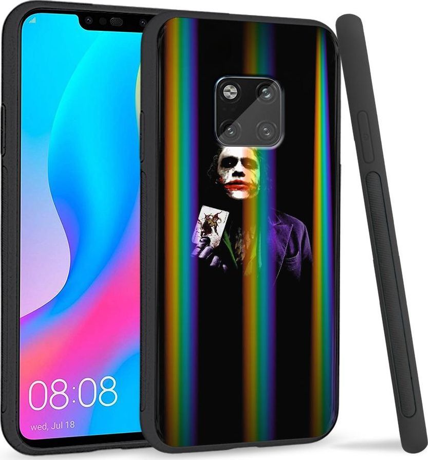 Super Fashion Etui Rainbow Series na Huawei Mate 20 Pro Czarny Joker 1