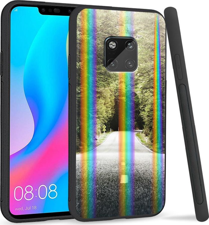 Super Fashion Etui Rainbow Series na Huawei Mate 20 Pro Droga przez las 1