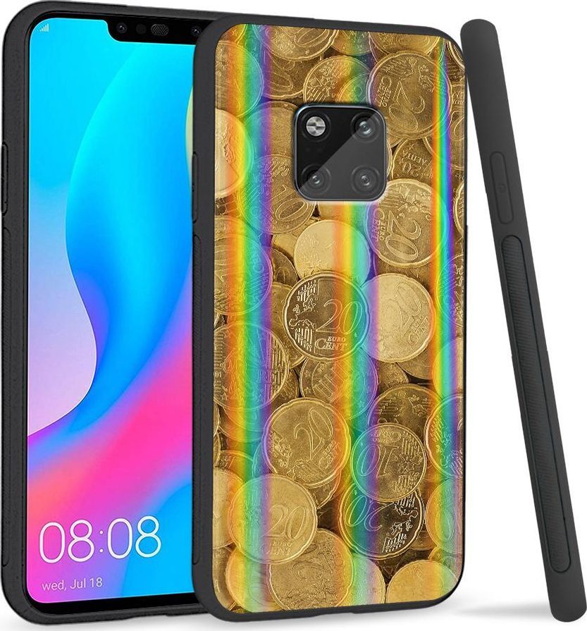 Super Fashion Etui Rainbow Series na Huawei Mate 20 Pro Coins 1