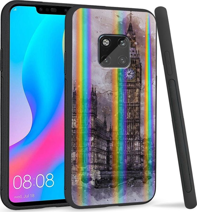 Super Fashion Etui Rainbow Series na Huawei Mate 20 Pro Londyn 1