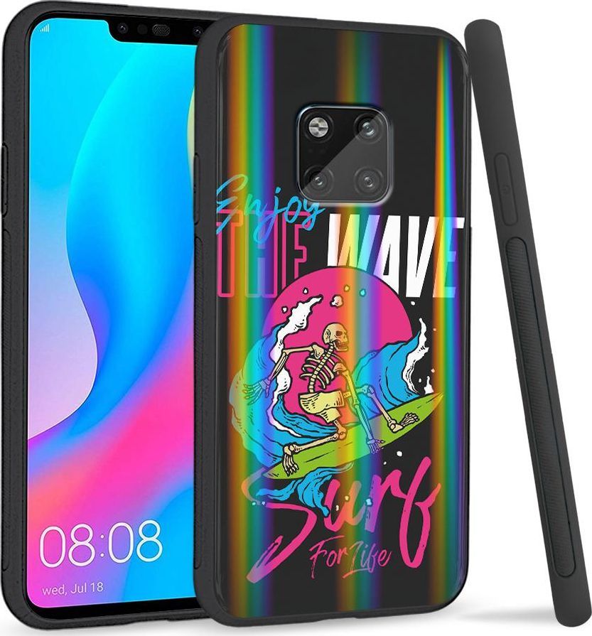 Super Fashion Etui Rainbow Series na Huawei Mate 20 Pro Na fali 1