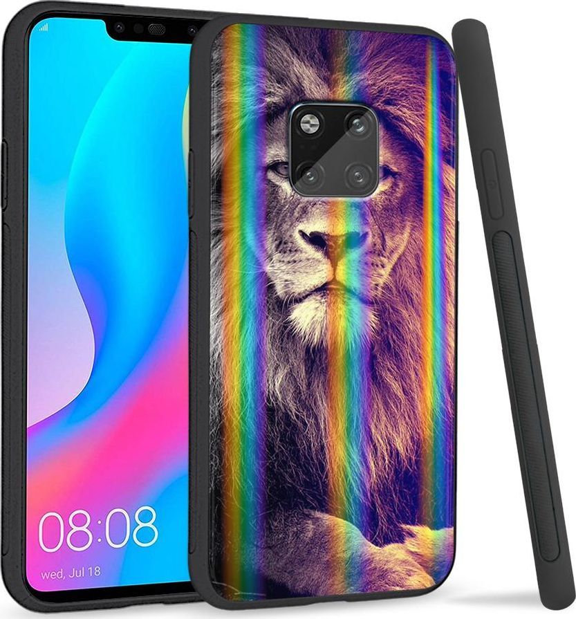 Super Fashion Etui Rainbow Series na Huawei Mate 20 Pro Lew 1
