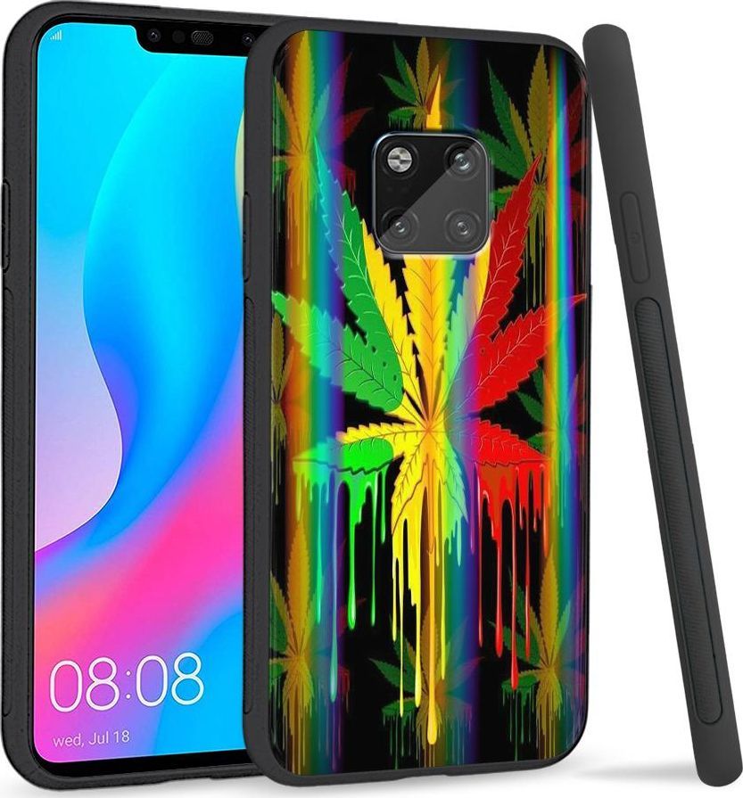 Super Fashion Etui Rainbow Series na Huawei Mate 20 Pro Jamaica Zioło 1
