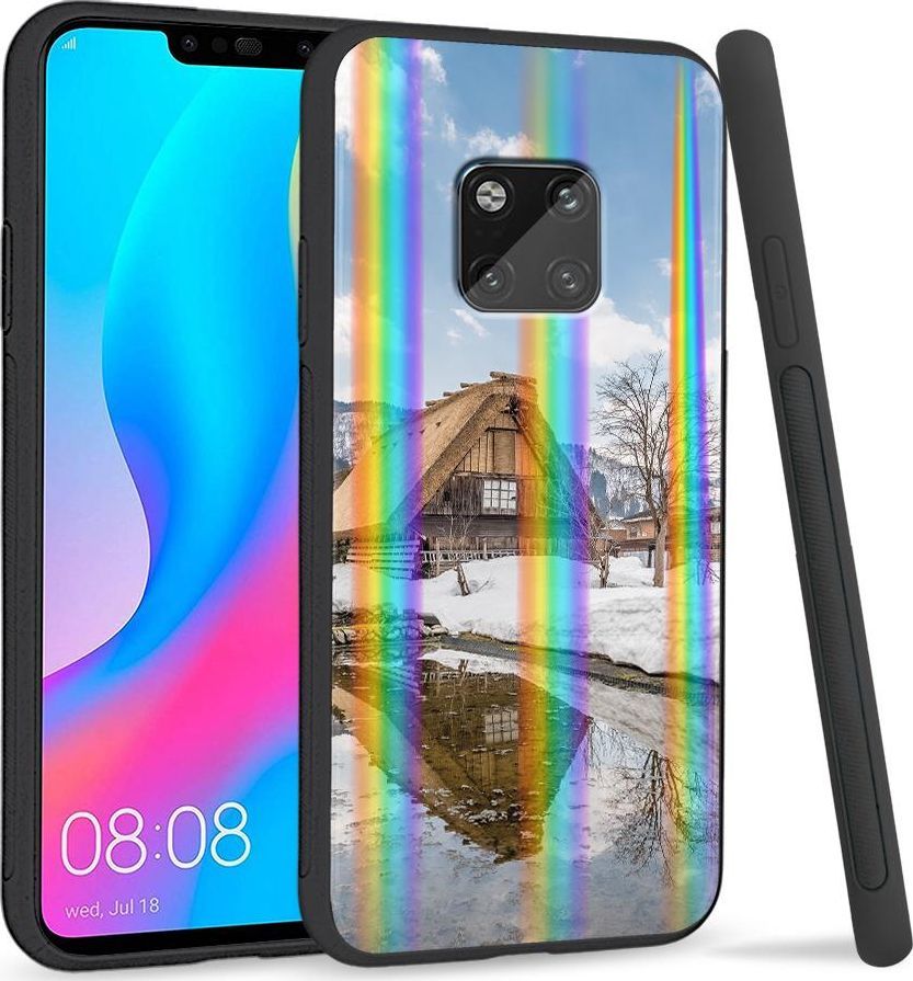 Super Fashion Etui Rainbow Series na Huawei Mate 20 Pro Chatka 1