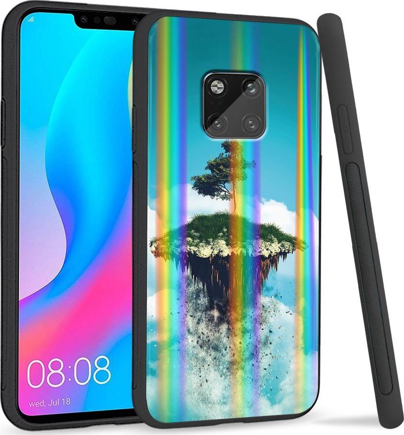 Super Fashion Etui Rainbow Series na Huawei Mate 20 Pro Drzewo 1