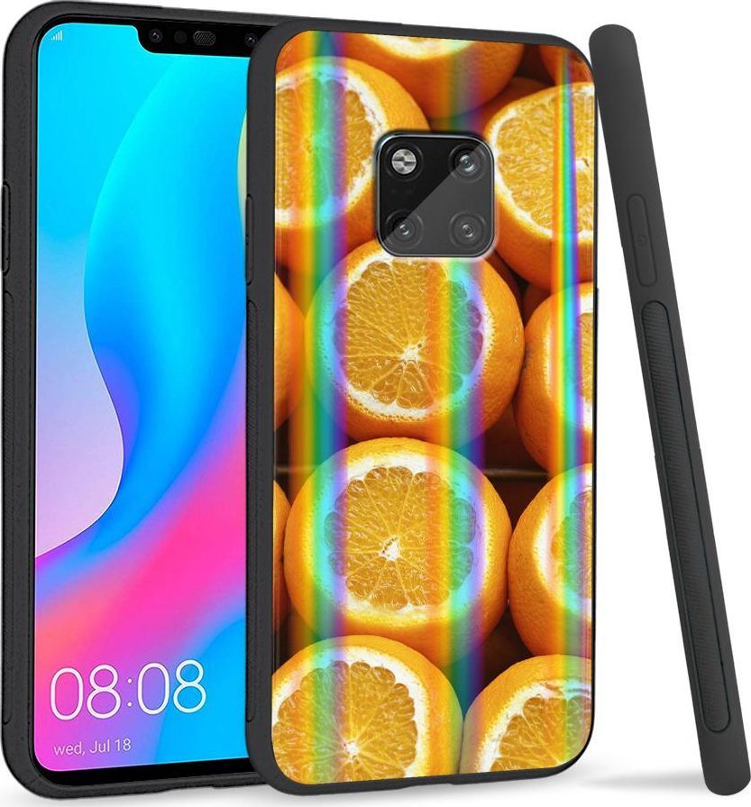 Super Fashion Etui Rainbow Series na Huawei Mate 20 Pro Citrus 1