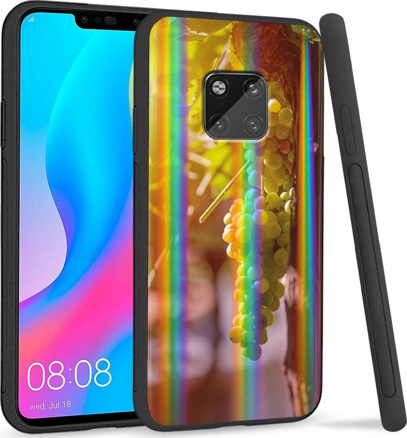 Super Fashion Etui Rainbow Series na Huawei Mate 20 Pro Kiść winogron 1