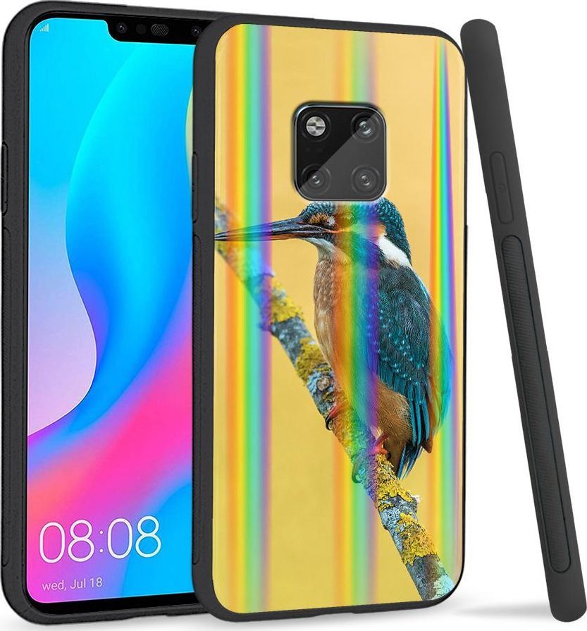 Super Fashion Etui Rainbow Series na Huawei Mate 20 Pro Zimorodek 1