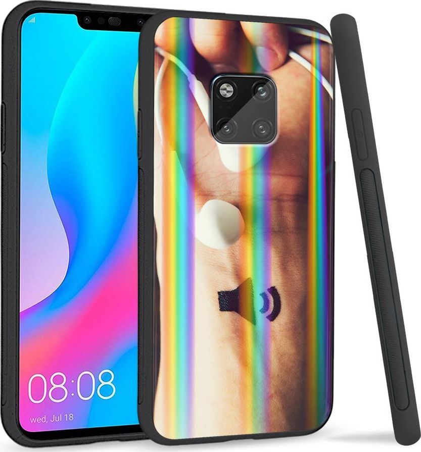 Super Fashion Etui Rainbow Series na Huawei Mate 20 Pro Czas na muzykę 1