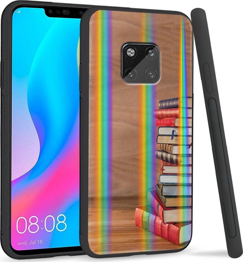 Super Fashion Etui Rainbow Series na Huawei Mate 20 Pro Książki 1