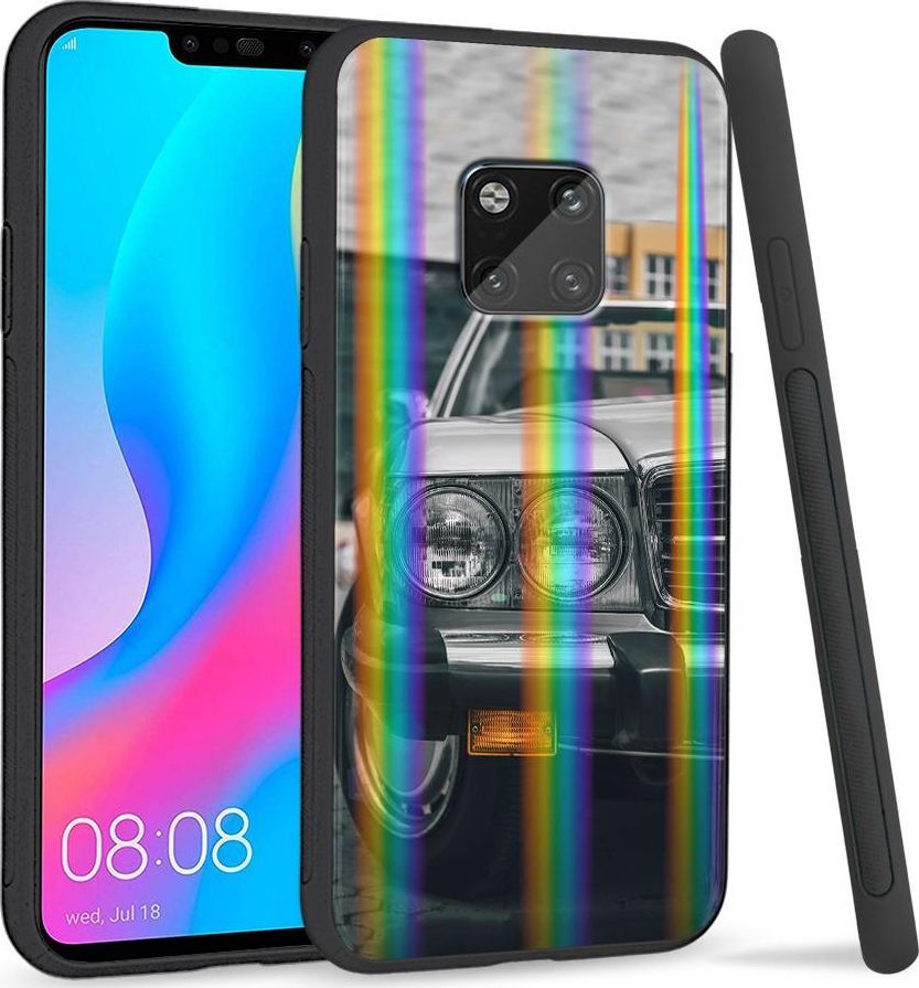 Super Fashion Etui Rainbow Series na Huawei Mate 20 Pro Stary samochód 1