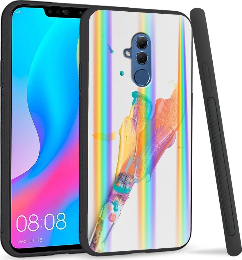 Super Fashion Etui Rainbow Series na Huawei Mate 20 Lite Pastelowe farby 1