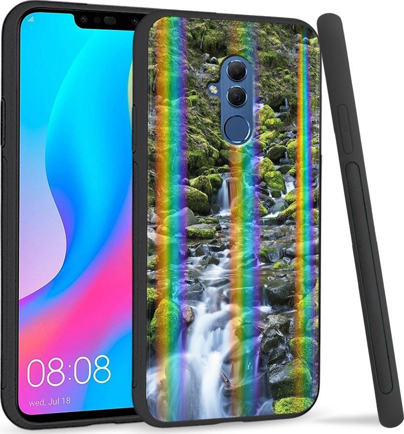 Super Fashion Etui Rainbow Series na Huawei Mate 20 Lite Górski potok 1