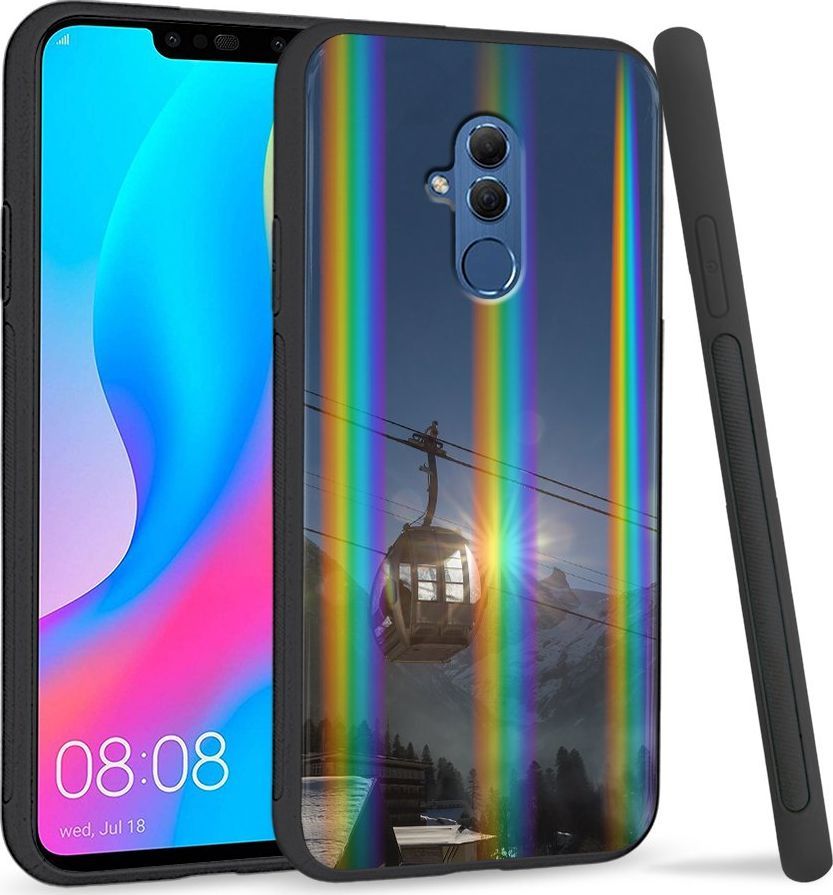 Super Fashion Etui Rainbow Series na Huawei Mate 20 Lite Kolejka linowa 1