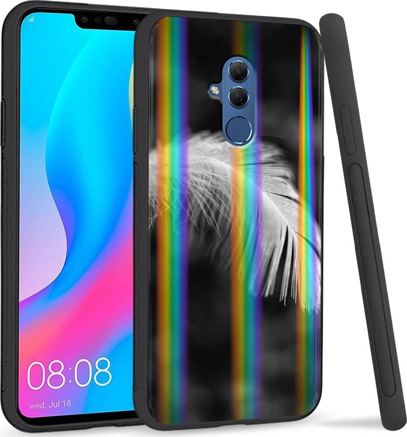 Super Fashion Etui Rainbow Series na Huawei Mate 20 Lite Pióro 1