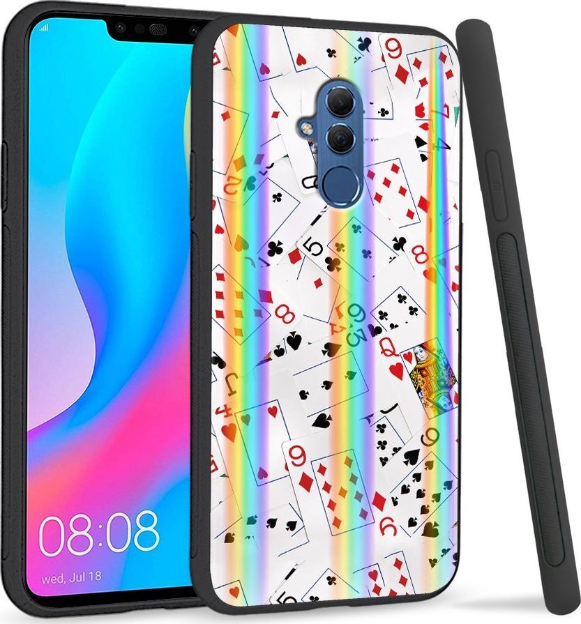 Super Fashion Etui Rainbow Series na Huawei Mate 20 Lite Talia kart 1