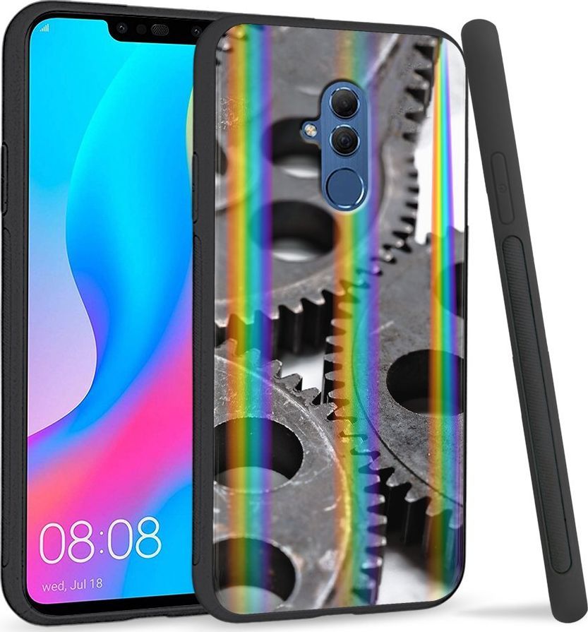 Super Fashion Etui Rainbow Series na Huawei Mate 20 Lite Koła zębate 1