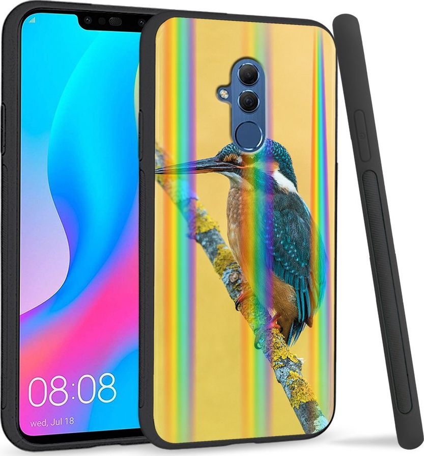 Super Fashion Etui Rainbow Series na Huawei Mate 20 Lite Zimorodek 1