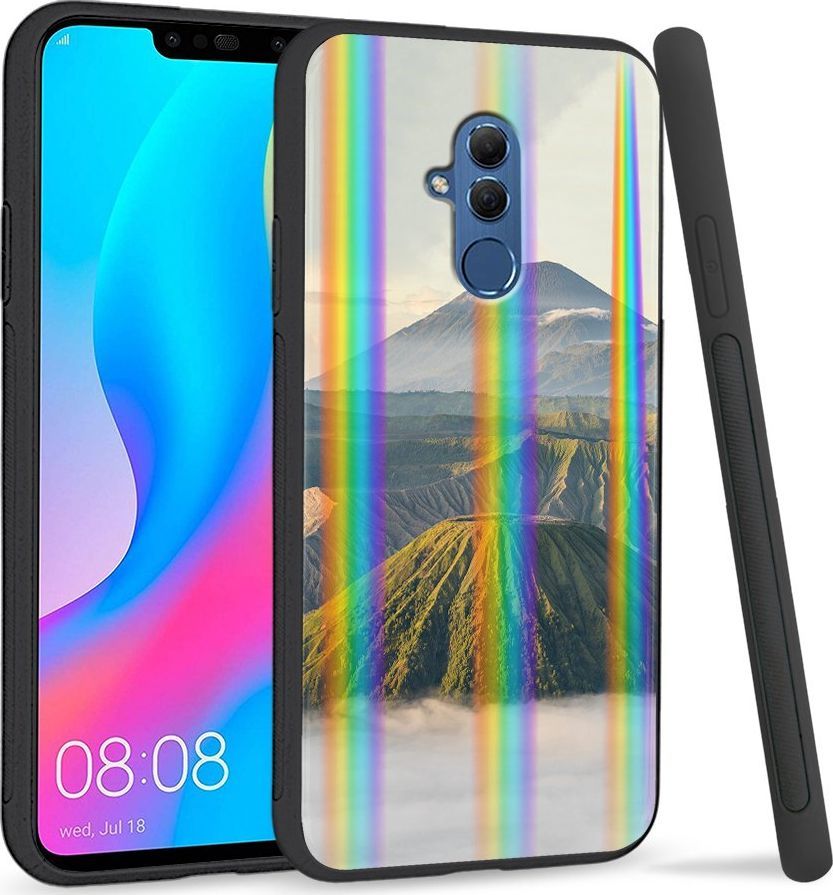 Super Fashion Etui Rainbow Series na Huawei Mate 20 Lite Wulkan 1