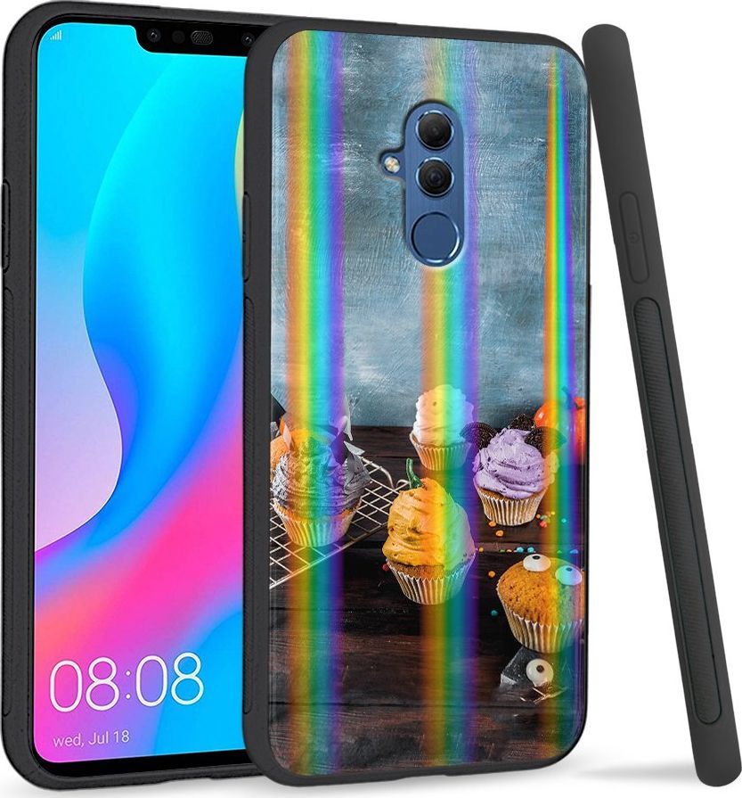 Super Fashion Etui Rainbow Series na Huawei Mate 20 Lite Babeczki 1