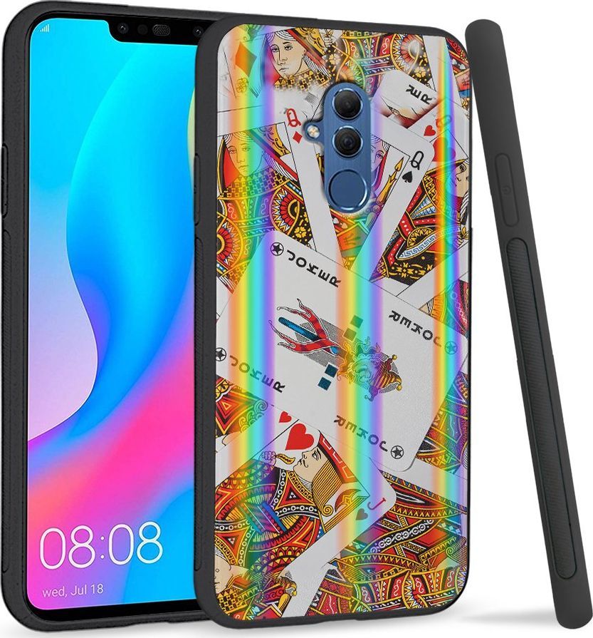 Super Fashion Etui Rainbow Series na Huawei Mate 20 Lite Karty 1