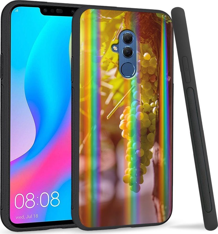 Super Fashion Etui Rainbow Series na Huawei Mate 20 Lite Kiść winogron 1
