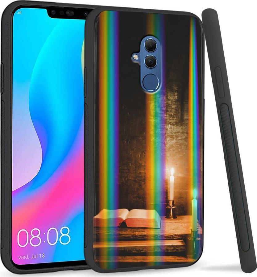 Super Fashion Etui Rainbow Series na Huawei Mate 20 Lite Świece 1