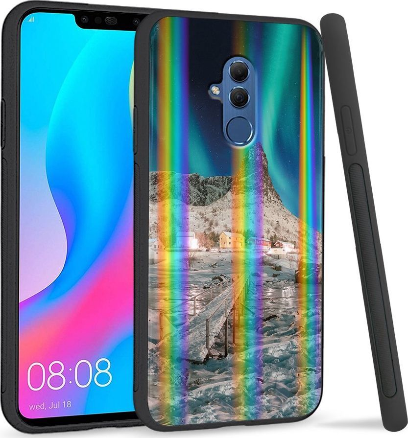 Super Fashion Etui Rainbow Series na Huawei Mate 20 Lite Zorza 1