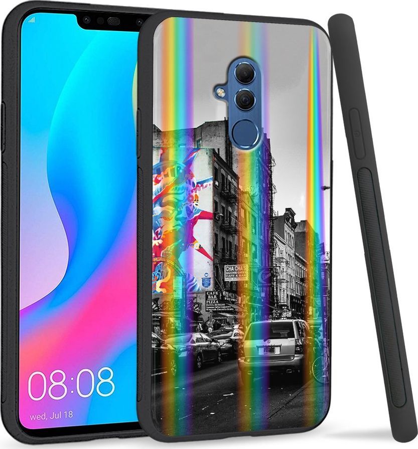 Super Fashion Etui Rainbow Series na Huawei Mate 20 Lite Miasto 1