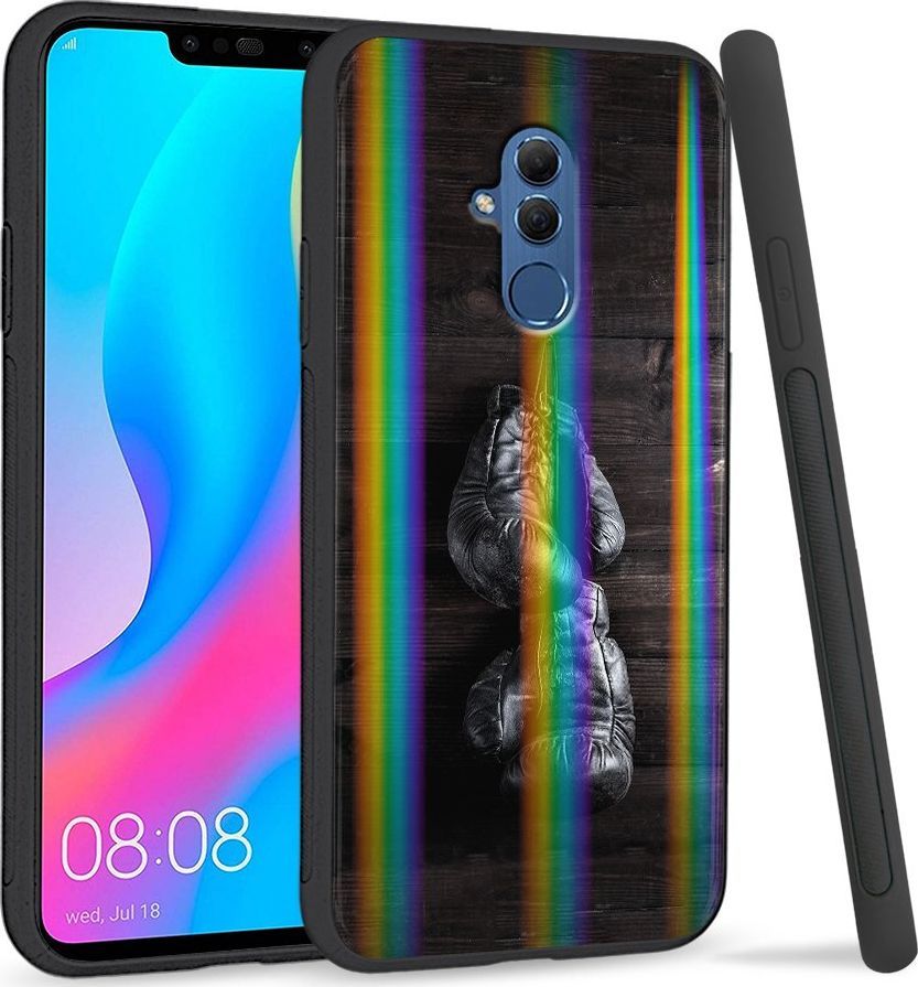 Super Fashion Etui Rainbow Series na Huawei Mate 20 Lite Stare rękawice 1