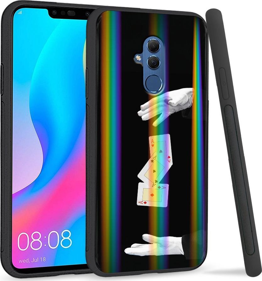 Super Fashion Etui Rainbow Series na Huawei Mate 20 Lite Trzy asy 1