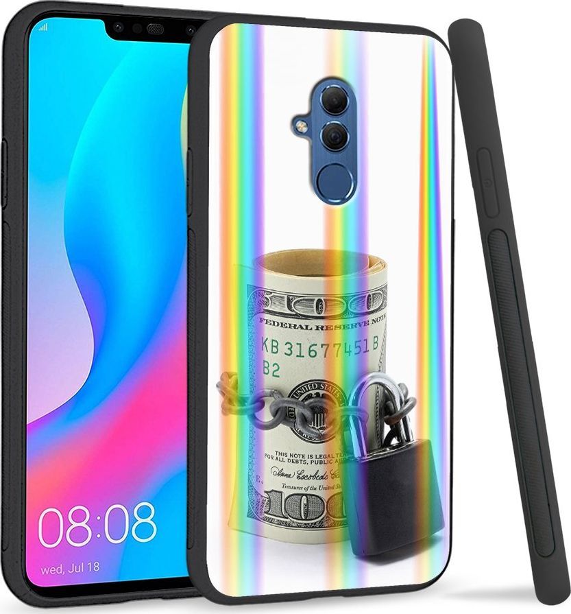 Super Fashion Etui Rainbow Series na Huawei Mate 20 Lite Pięniądze 1
