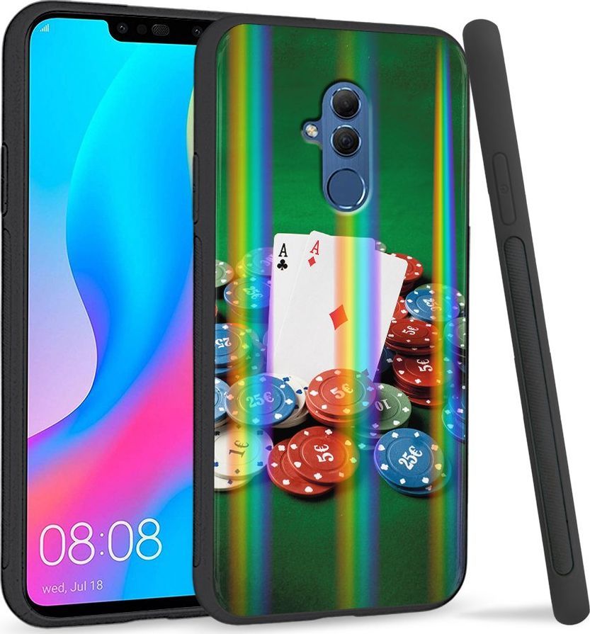 Super Fashion Etui Rainbow Series na Huawei Mate 20 Lite Poker 1